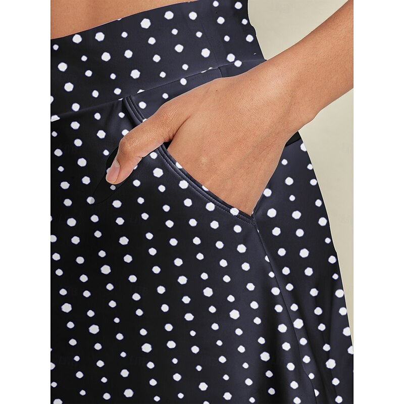 Women's Tennis Skirts Golf Skirts Black Skirt Ladies Golf Attire Clothes Outfits Wear Apparel2