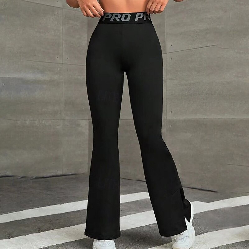 Women's Capri Leggings Yoga Leggings Tummy Control High Waist Gym Dance Athletic Bottoms Solid Color Black Blue Gray Fall Sports Activewear Tight Fit4