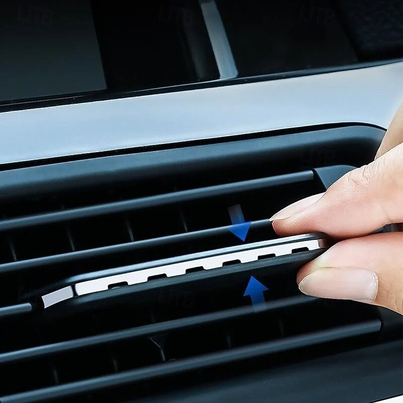 Car Vent Invisible Air Refresher Clip Solid Air Freshener Car Perfume Deodorizer Hidden Style Fragrance Freshens Air Eliminates Odors for Vehicle Use