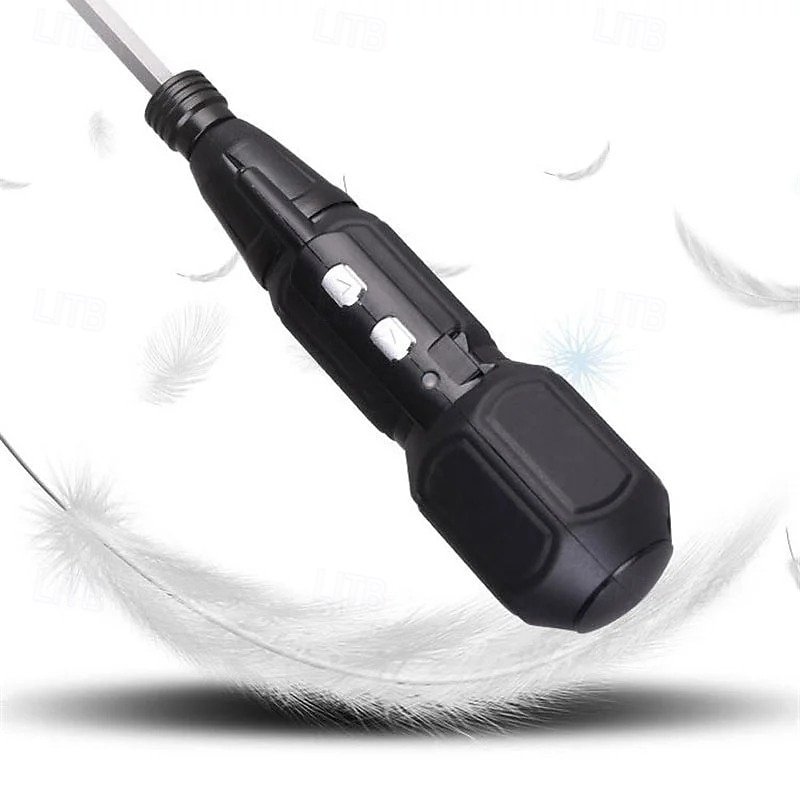 Multifunctional Electric Screwdriver USB Rechargeable 3.6V Mini Cordless Power Driver Set with Bits for Household DIY Repair Tasks