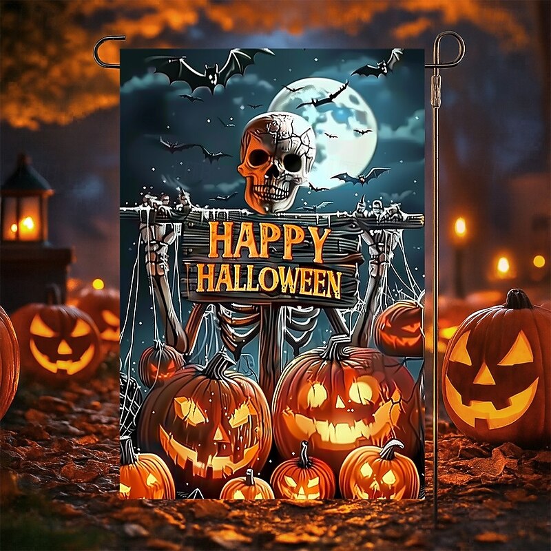 Halloween Garden Flag Banner – 