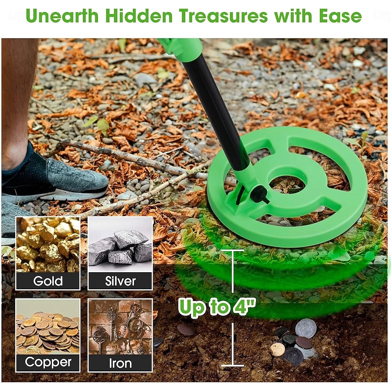 Metal Detector for Kids, Adjustable MD1009 Metal Detector Kit4