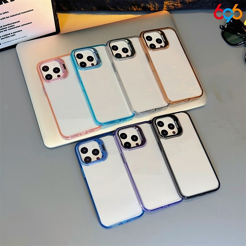 Phone Case For iPhone 17 Pro Max 17 Air 16 15 14 Pro Max Plus 15 Pro Max Plus 15 14 Pro Max 15 Pro Max 15 14 Pro Max Plus 14 Pro Max 14 Pro Max Plus 14 Plus Bumper Frame for Women Girl Kickstand2