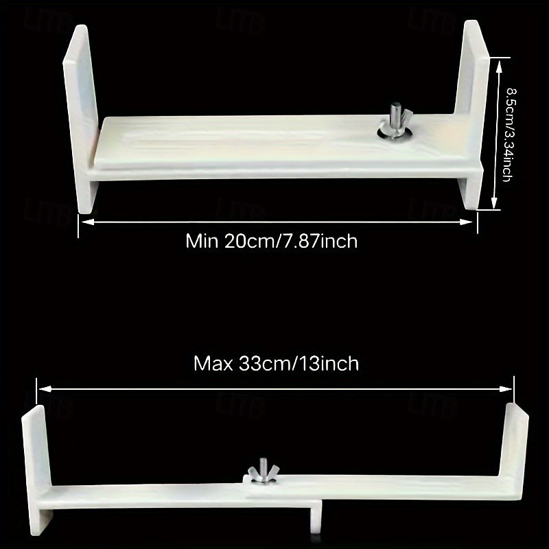 1pc Creative Rope Braiding Tool  Hand-Knitted Plastic Jig  Plastic  With Two Clips Rack DIY Handcraft Jewelry Making Fixing  Jewelry Making  Professional Practical Tool4