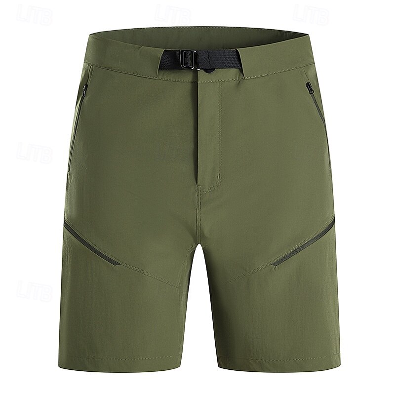 Men's Running Shorts Cargo Shorts Hiking Shorts Military Summer Outdoor Regular Fit Quick Dry Breathable Shorts Dark Grey Black Hunting Climbing Camping / Hiking / Caving S M L XL XXL4