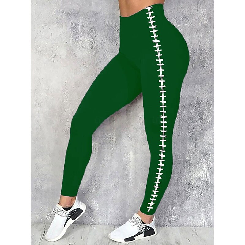 Women's Leggings Vacation Vintage Fashion Ankle-Length High Waist Graphic Abstract Printing Thermal Warm Soft Breathable Stretchy Formal Outdoor Vacation Robin's Egg Blue Black Orange Green Spring2