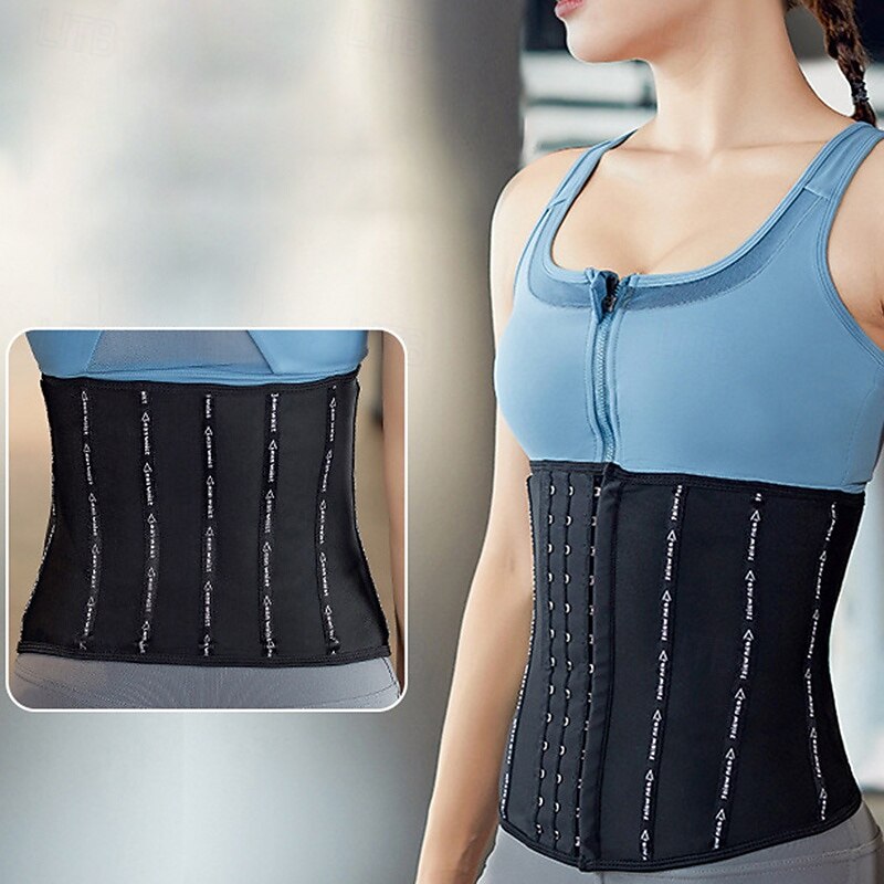 Women Plain Physical Therapy Corset Tummy Wrap For Gym Athletic