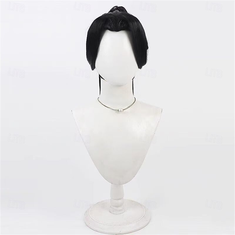 Nezha 2 Lady Yin Cosplay Wig Rose Net Fake Scalp Matte High Temperature Silk with Separate Wrist Clip for