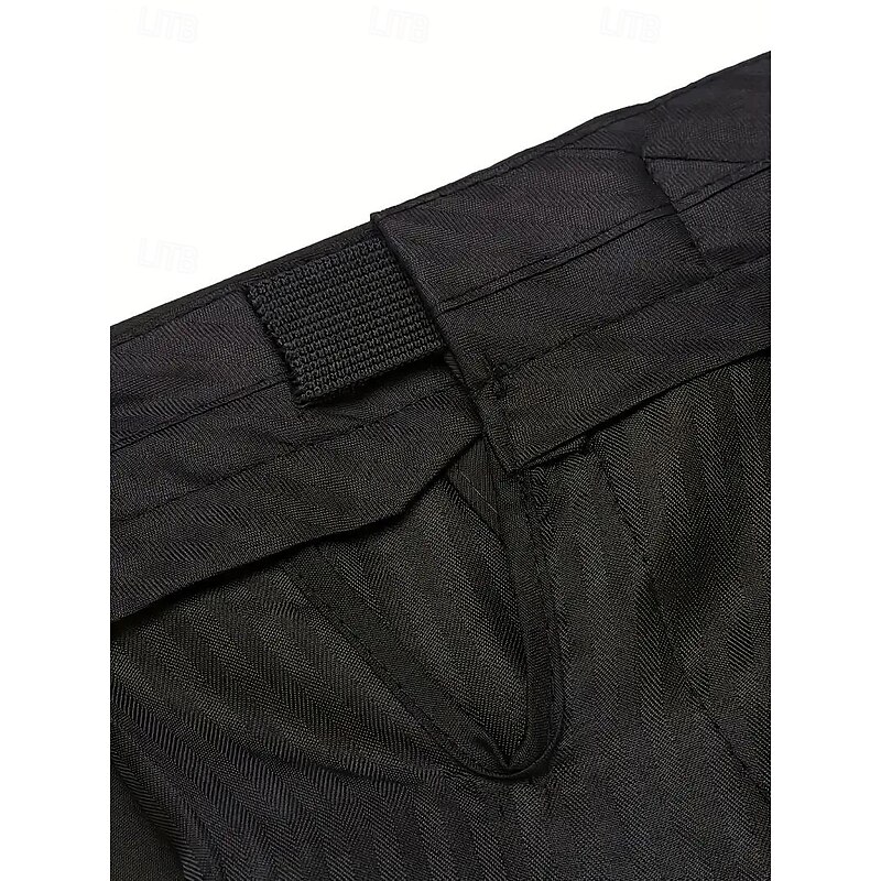 Men's Wedding Business Party Suits Notch Lapel Black Casual Formal Solid Colored Slim Fit 3 Piece Single Breasted One-button3