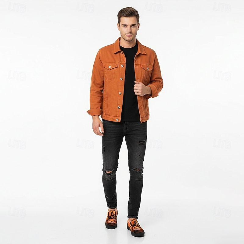 Men's Pumpkin Print Halloween Slip-On Shoes – Casual Canvas Flats for Costume Party, Cosplay and Holiday Outfits3