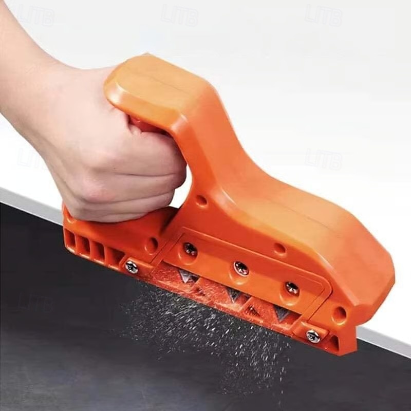 Hand Plane Gypsum Board Cutting Tool Multifunctional Drywall Chamfering Woodworking Edge Trimming 45 Degree 60 Degree Angle Beveler Professional Construction Handy Tool4
