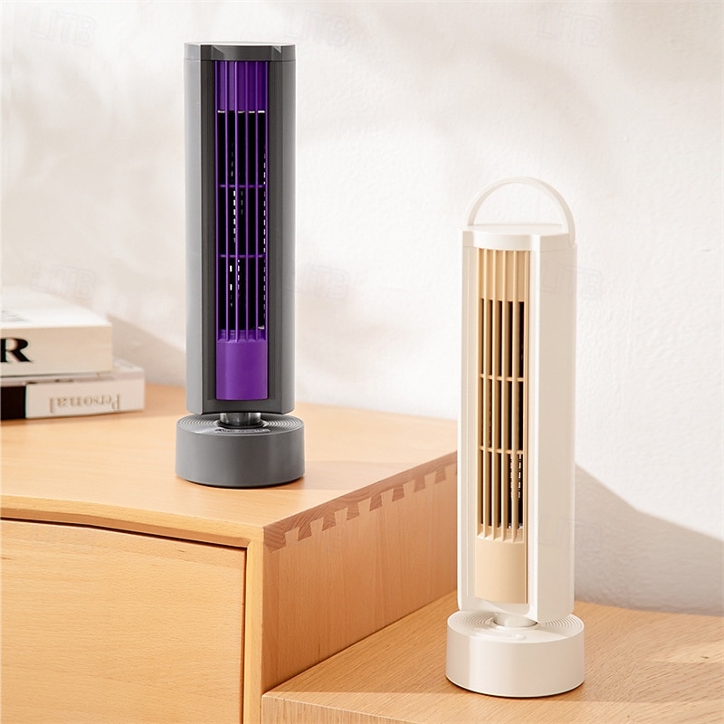 Oscillating Tower Fan Desk Air Conditioner With 3 Speed Settings 120 Oscillation Quiet Table Cooling Fan For Home Office Bedroom4
