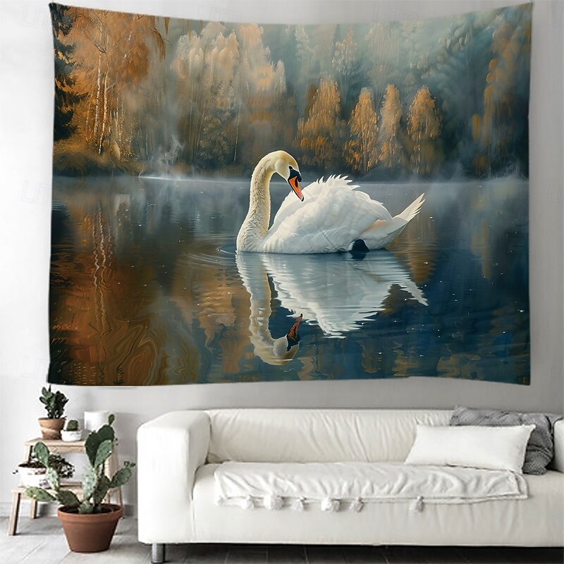 Tapestry Blanket Wall Hangings Goose Art Bedroom Living Room Dorm Home Decor3