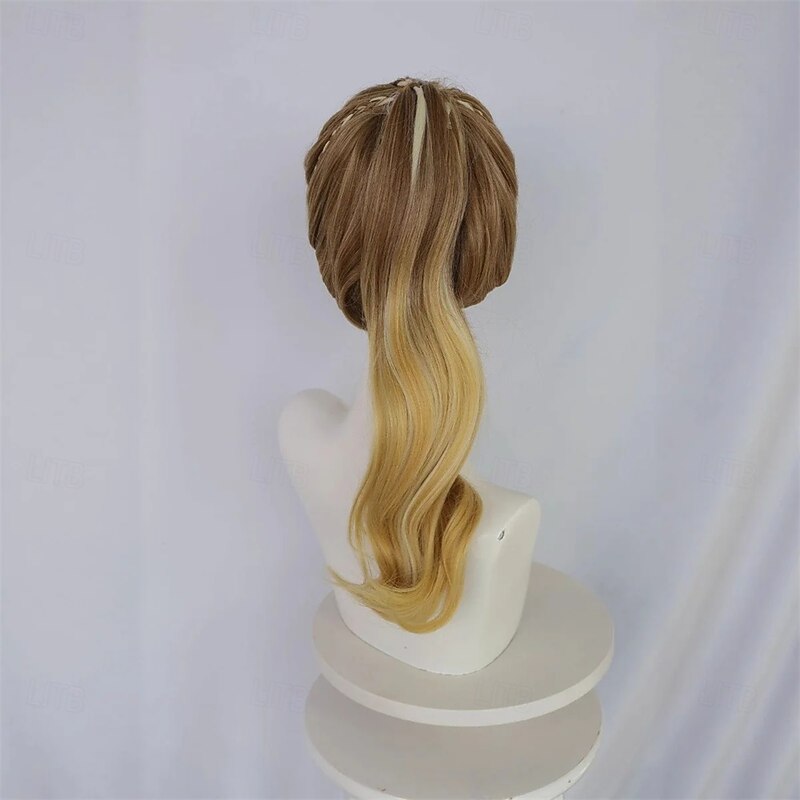 Zombies Addison Cosplay Wig Nova Addison Costume 3D Print Wristband Props for Halloween Party Accessories (Style 6 Medium)3