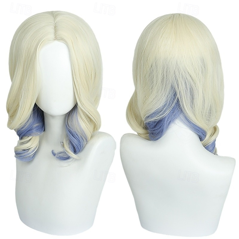 Zombies Addison Cosplay Wig Nova Addison Costume 3D Print Wristband Props for Halloween Party Accessories2