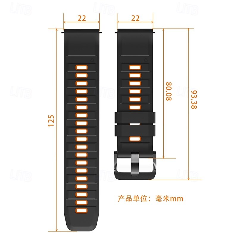 Watch Band for Samsung Galaxy Watch Ultra 47mm, Watch 8 Classic 46mm, Watch 6 Classic 47mm, Watch 5 Pro 45mm, Watch 4 Classic 47mm Stainless Steel Silicone Replacement  Strap Two Tone Adjustable2