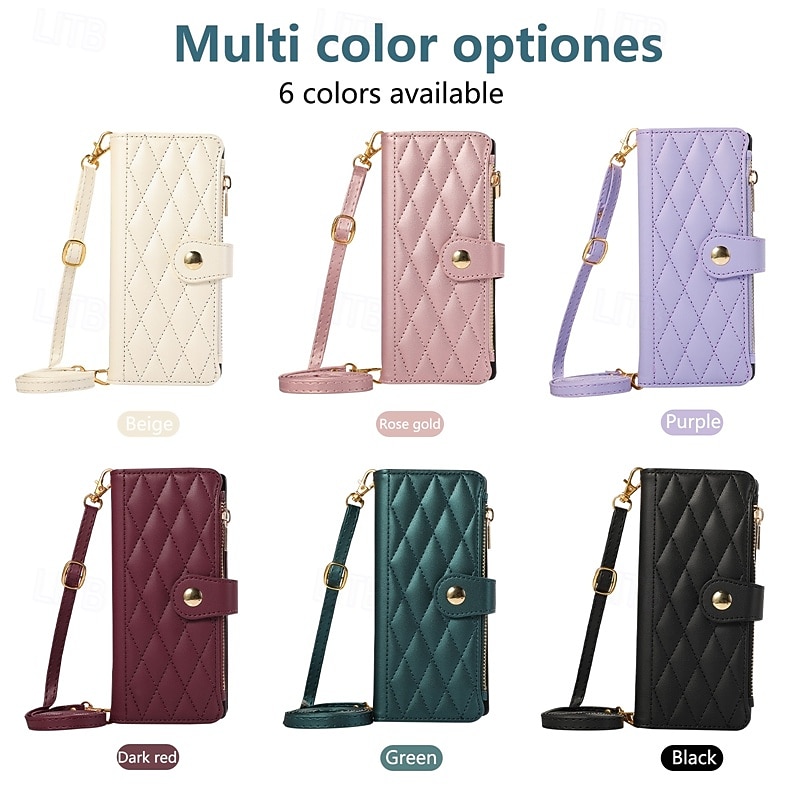 Phone Case For Samsung Galaxy Z Fold 7 Z Fold 6 Z Fold 5 Z Fold 4 Back Cover with Lanyard Kickstand Card Slot Retro TPU PU Leather2