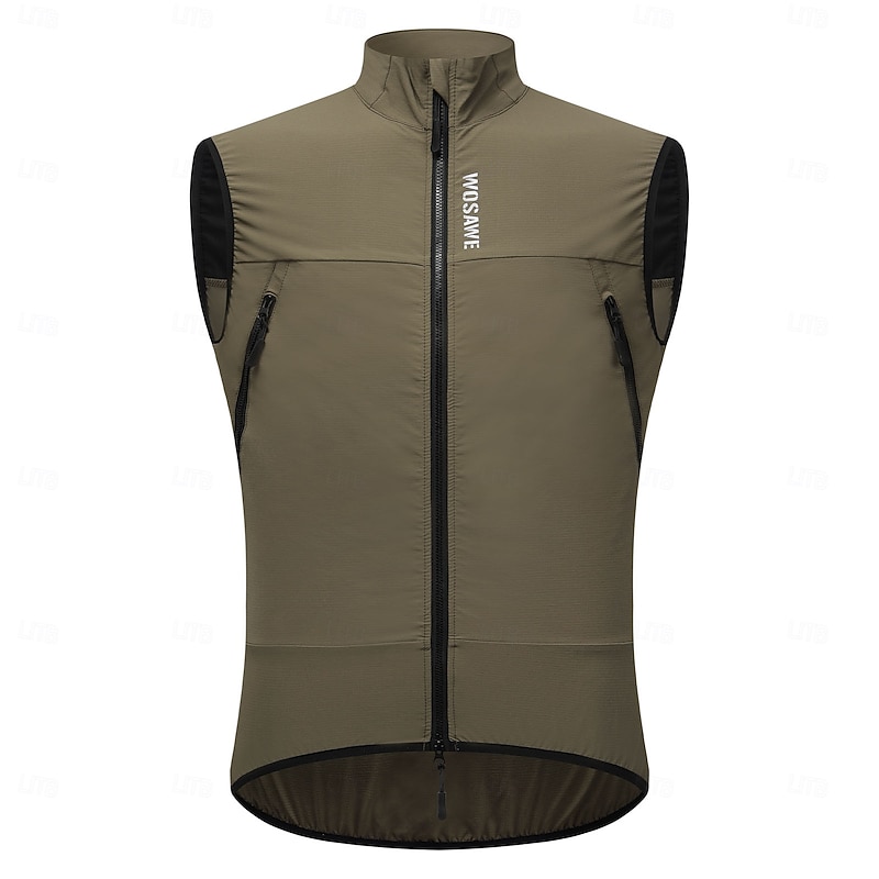 WOSAWE Spring/Summer Cycling Vest Windproof Breathable Sleeveless Jacket Fishing Wear Hiking Climbing Cycling Apparel BD2832