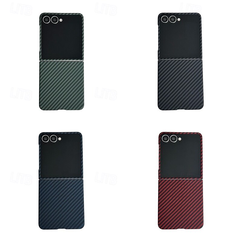 Phone Case For Samsung Galaxy Z Flip 7 FE Z Flip 6 Z Flip 5 Z Flip 4 Back Cover Magnetic Shockproof Retro PC2