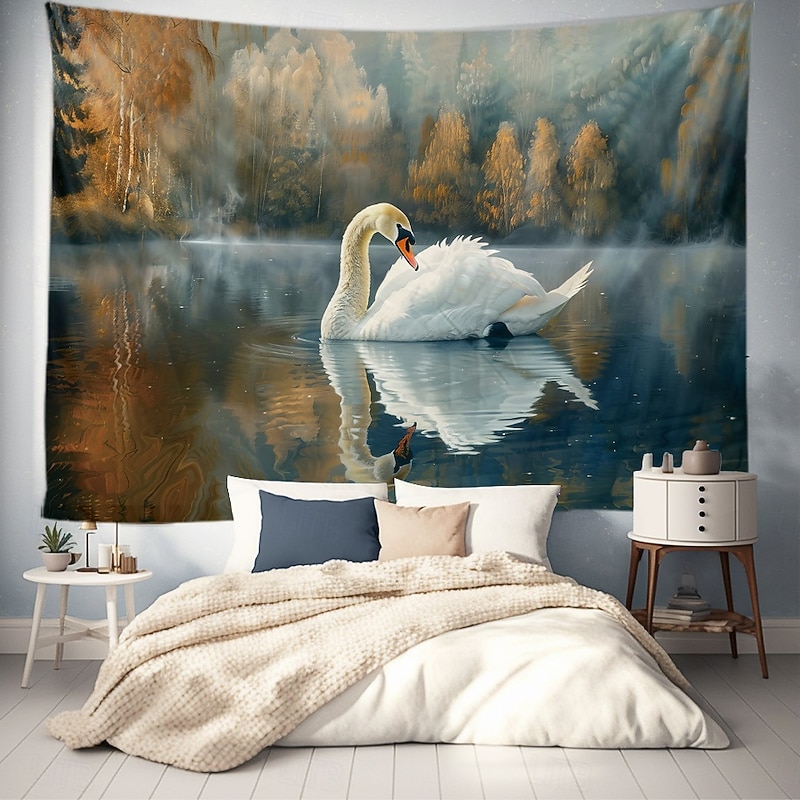 Tapestry Blanket Wall Hangings Goose Art Bedroom Living Room Dorm Home Decor