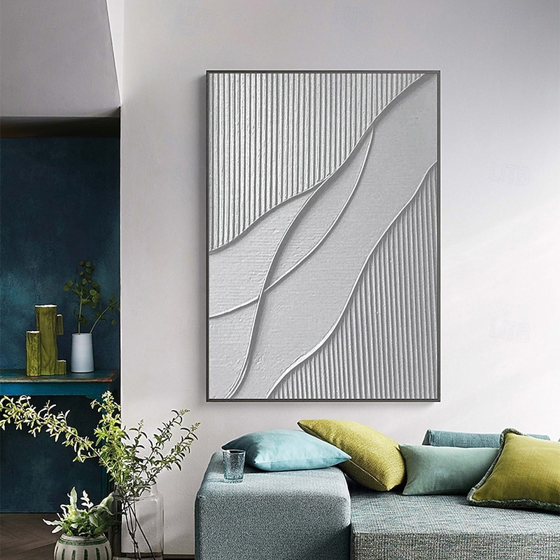 Mintura Handmade 3D Textured Abstract Oil Paintings On Canvas Modern Wall Art Room Decoration Picture For Home Decor Rolled Frameless Unstretched Painting3