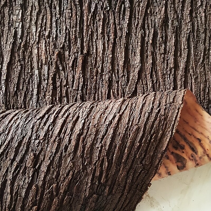 Soft Rubber Faux Tree Bark Roll Versatile, Cut-to-Size for DIY Home Decor, Wall & Column Covering - Available in Multiple Sizes4