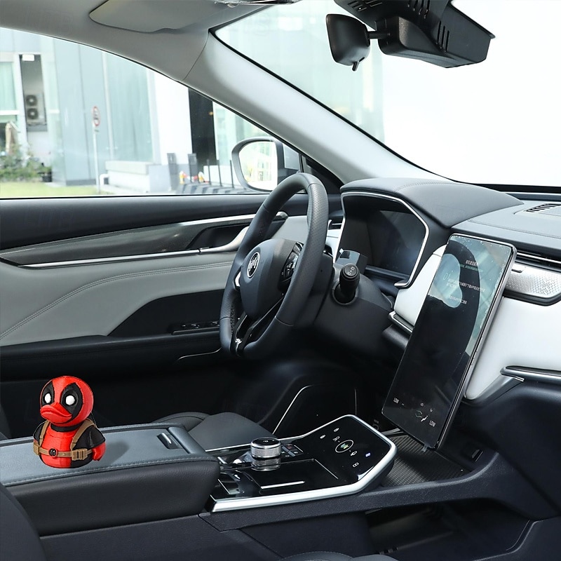 1pc MARVEL Deadpool Statue - Deadpool as Duck in Red Suit & Expressionless Mask Perfect Gift for Marvel Fans Birthday Easter Thanksgiving Christmas2