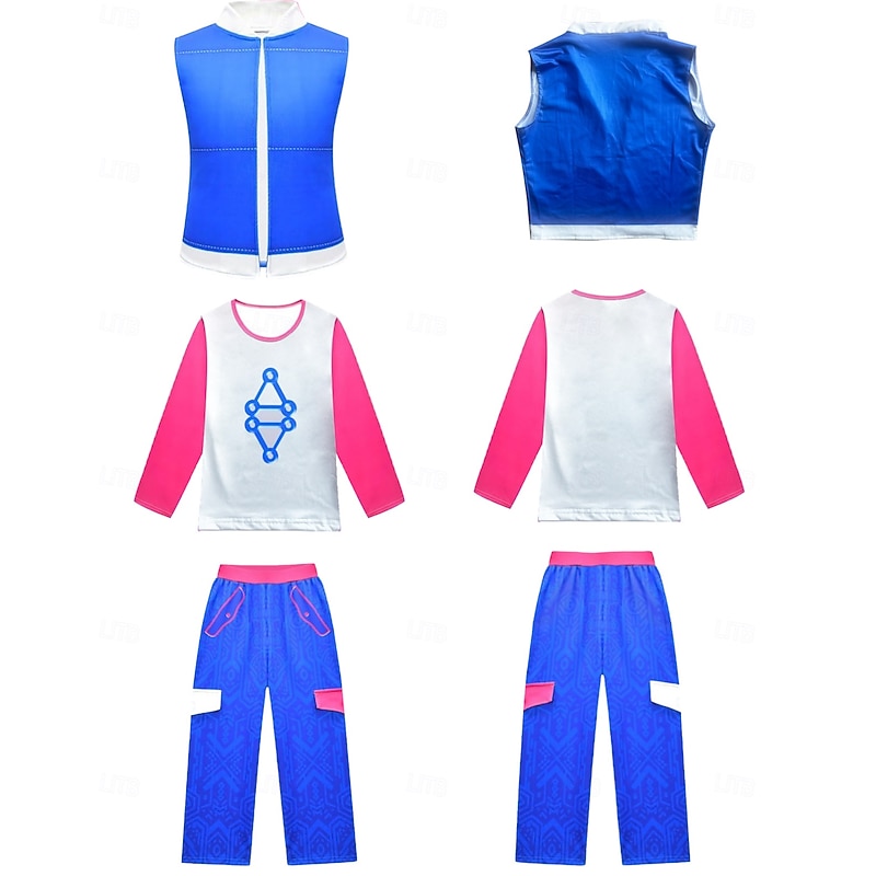 Zombie School Zombies 4 Addison Costume Fancy Dress Cosplay Costume Movie Cosplay for Girls' Kid's Halloween Carnival Performance Halloween3