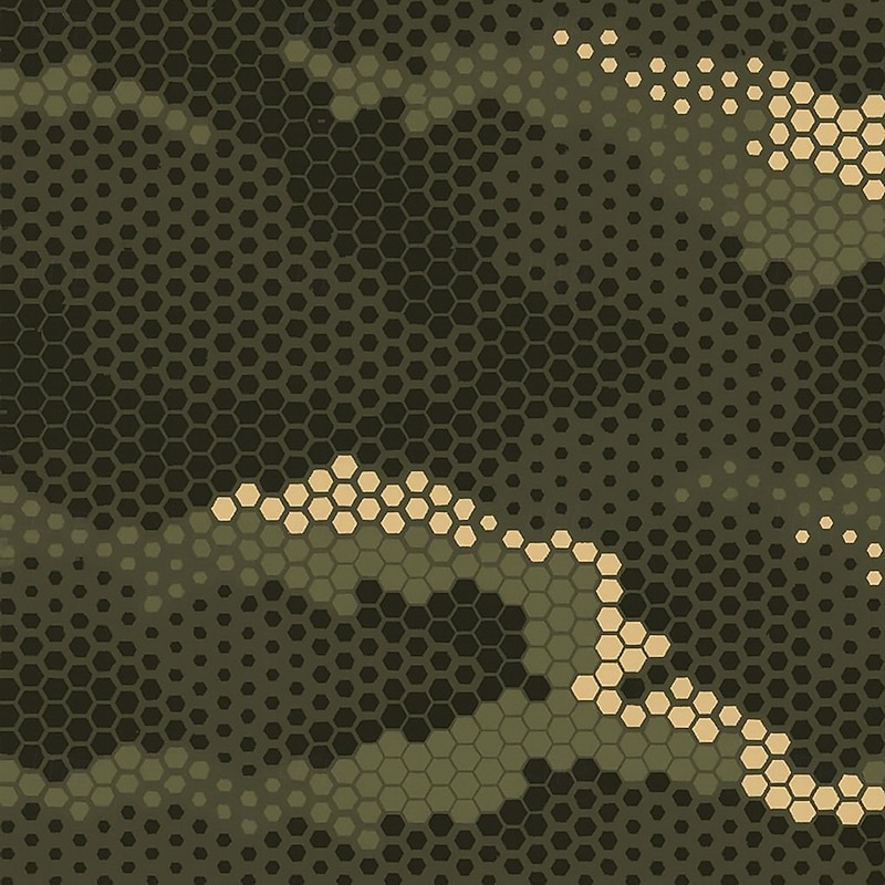 Men's Camo Camouflage Sweatshirt Tactical Crew Neck Hunting Blue Green Drawstring Fall Winter Designer2