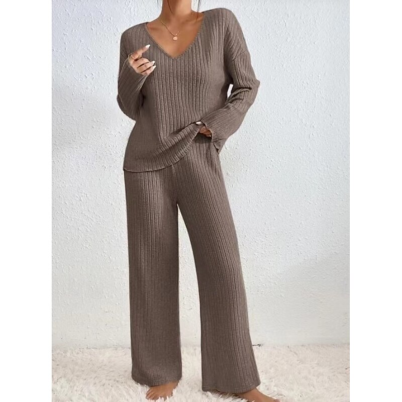 Women's Daily Bolero Top Long Sleeve V Neck Black Camel Khaki Fall Regular Fit