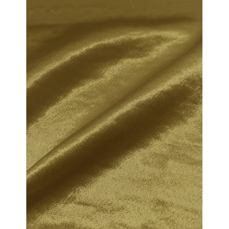 High FashionEvening Gown Black Tie Mermaid / Trumpet Evening Gown Elegant Dress Formal Wedding Court Train Sleeveless Off Shoulder Satin with Pleats Ruched4