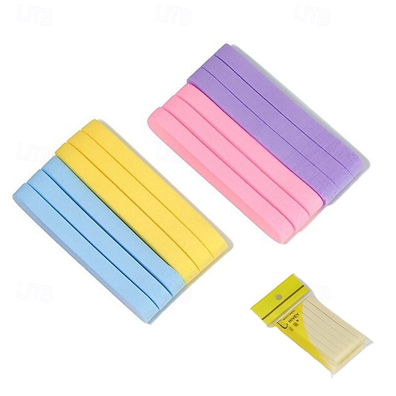 12pcs/pack Facial Cleaning Sponge Compressed PVA Sponge for Face Wash Easy Makeup Removal Pad Portable Clean Puff