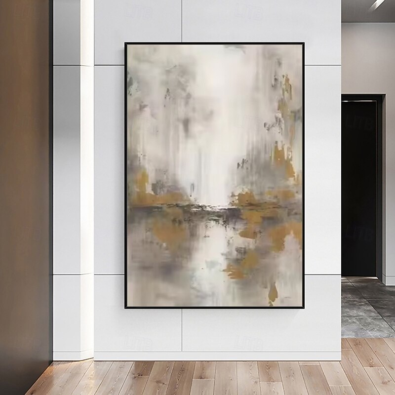 Mintura Handmade Abstract Landscape Oil Paintings On Canvas Modern Wall Art Room Decoration Picture For Home Decor Rolled Frameless Unstretched Painting3