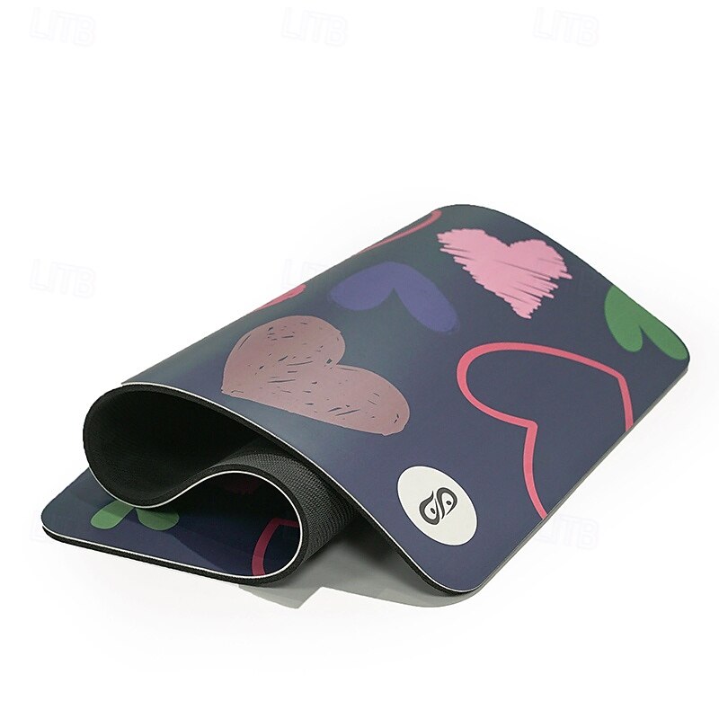 Exercise Yoga Mat 64*33 cm Durable PU(Polyurethane) for Exercise & Fitness Pilates Black2