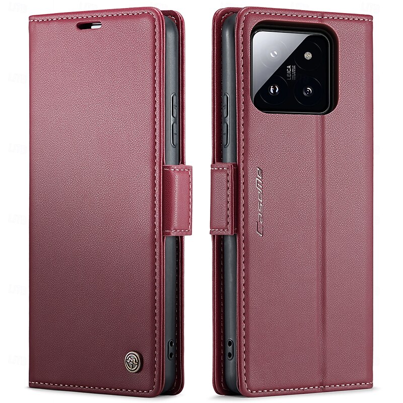 Phone Case For Xiaomi  Flip Cover Full Body Protective Kickstand Card Slot TPU PU Leather