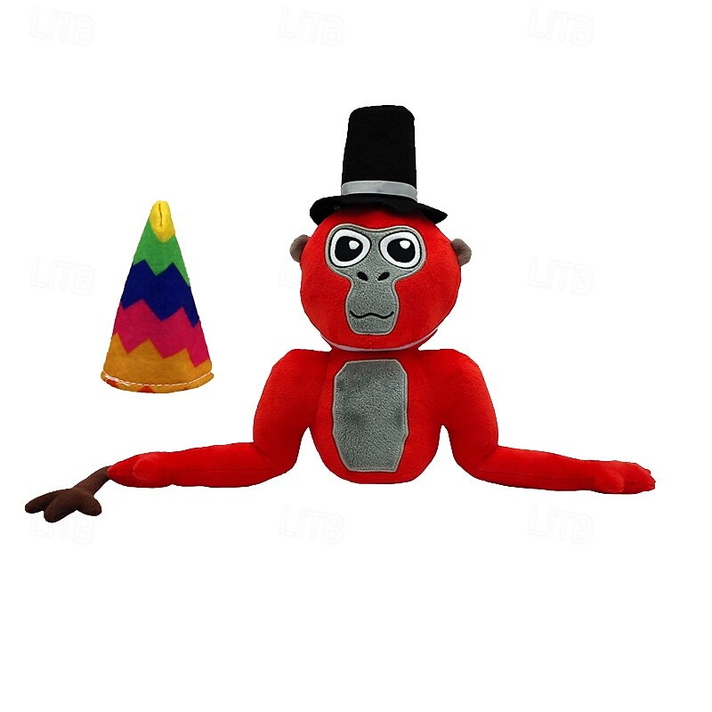 Gorilla Monkey Plush - Stuffed Animal for Game Fans Ideal for Birthday Parties4