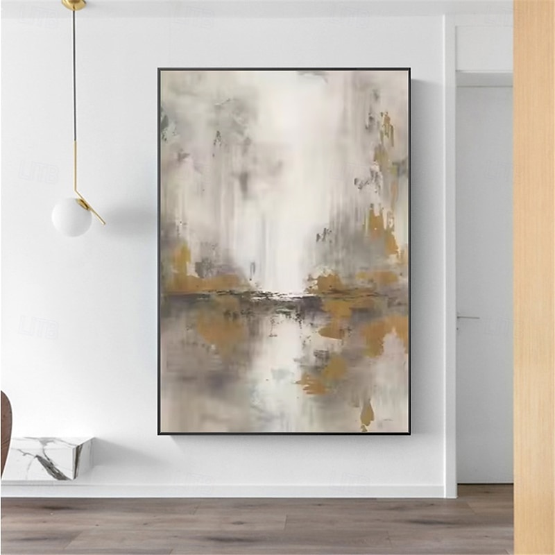 Mintura Handmade Abstract Landscape Oil Paintings On Canvas Modern Wall Art Room Decoration Picture For Home Decor Rolled Frameless Unstretched Painting2