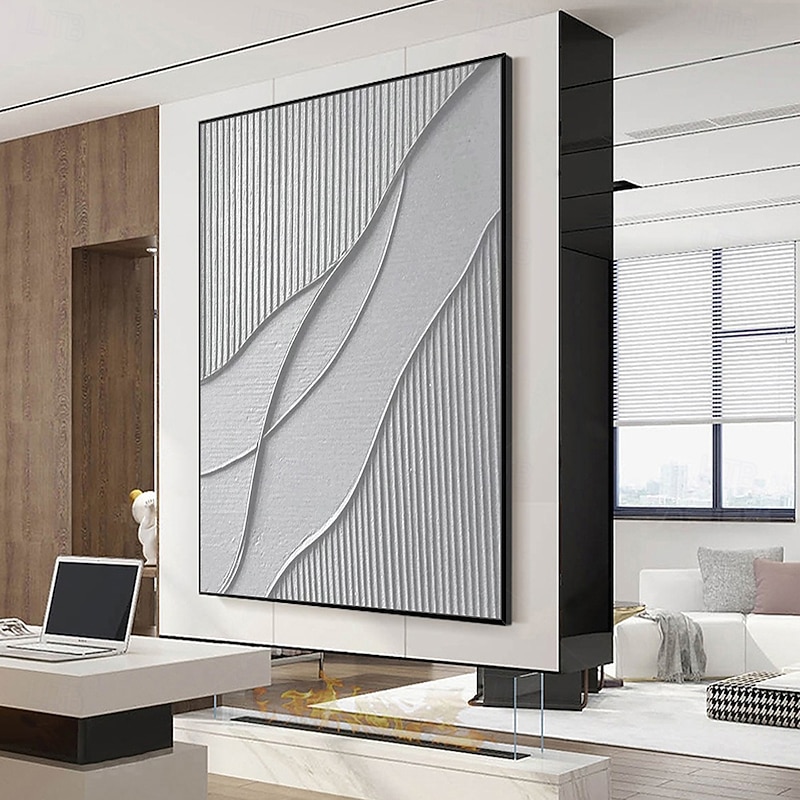 Mintura Handmade 3D Textured Abstract Oil Paintings On Canvas Modern Wall Art Room Decoration Picture For Home Decor Rolled Frameless Unstretched Painting4