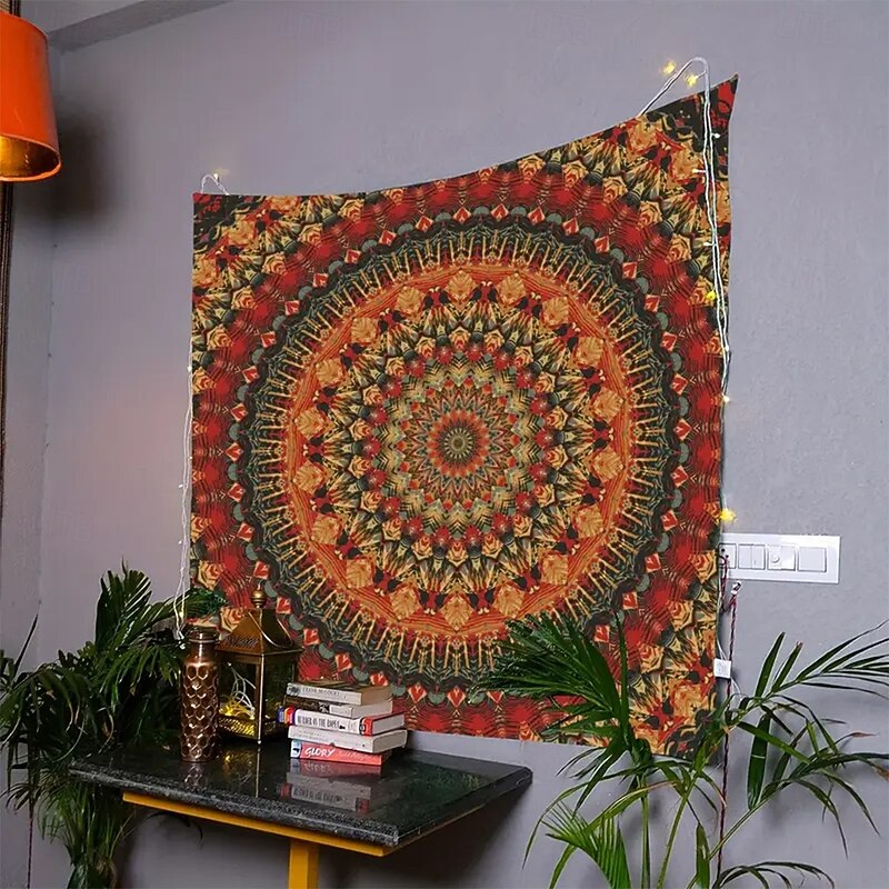 Tapestry Blanket Wall Hangings Mandala Vintage Ethnic Mystic Bedroom Living Room Dorm Home Decor3