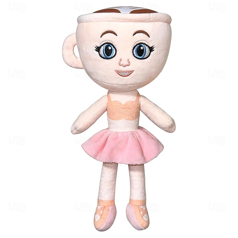 Italian Brainrot Plush Toy 10 Inches Ballerina Cappuccina Plush Soft Stuffed Meme Dolls for Collectors Aesthetic Dcor & Funny Gift Ideas3