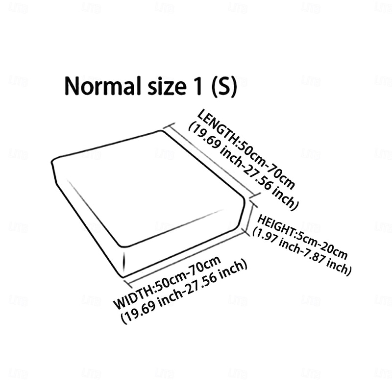 Halloween Seat Cushion Cover, Floral Yarn-Dyed Microfiber Slipcover, Stretchable and Washable for Dining Chairs and Patio Furniture2