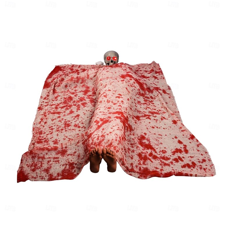 Dead Body Props Sound Activated Realistic Large Haunted House Prop 1 Dead Body Decoration2