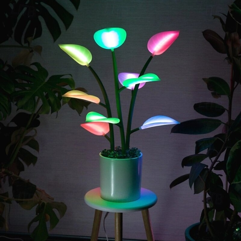 Magical LED House Plant - Light up Artificial Plants Bonsai Houseplant Lighted Artificial Plants Decorative Fairies Bonsa Light Decoration