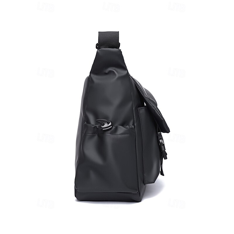 Men's Waterproof Crossbody Messenger Bag - Large Capacity Crossbody Bag with Multiple Pockets, Durable Outdoor Work and Travel Shoulder Bag for Daily Commuting4