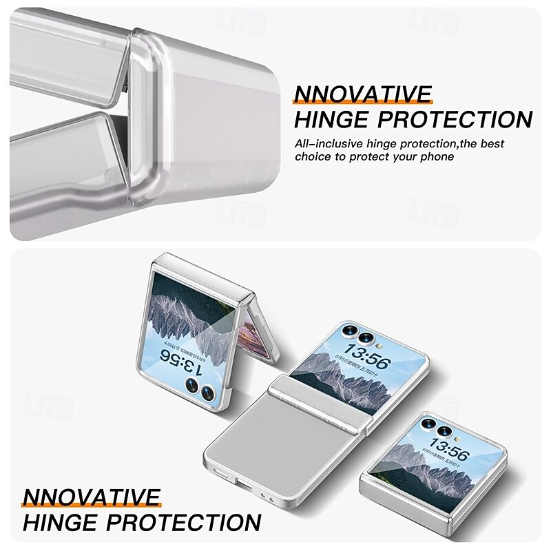 Phone Case For Samsung Galaxy Z Flip 7 Back Cover Shockproof Retro PC2