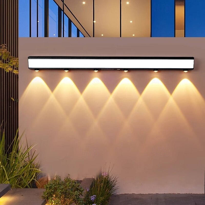 LED Outdoor Wall Light 90cm Aluminum Outdoor IP65 Waterproof Garden Wall Washer Light, Balcony Decorative Wall Sconce2