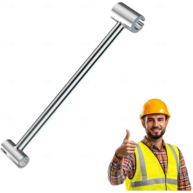 Door Hinge Adjustment Tool 14-19mm/23-25mm Hinges Gap Adjusting Wrench Double Headed Seam Adjustments Tool for Hinge Hole Repair4