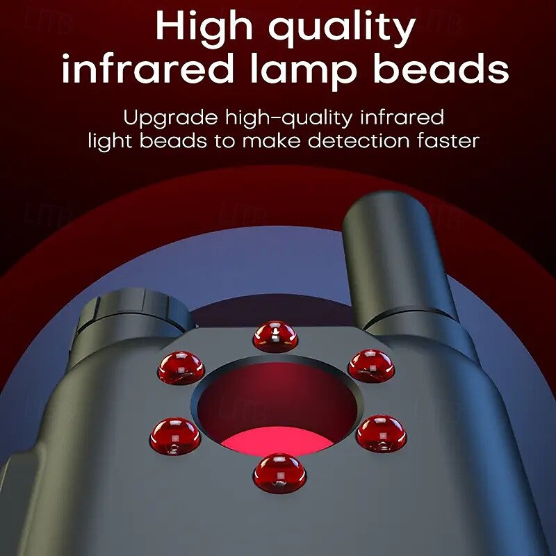 Camera Detector With Oled Screen New Multifunctional Invisible Camera Detector And Bug Detector Gps Invisible Camera Detector Rf Signal Scanner Camera Detector For Hotels Homes Offices Etc.3