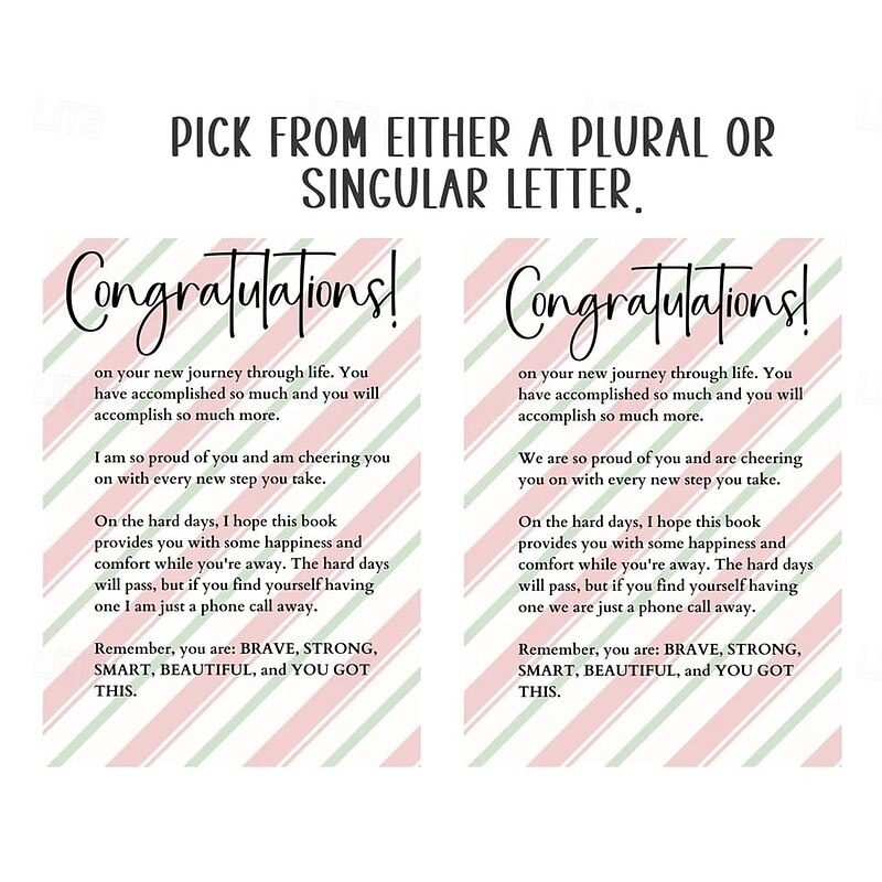 Christmas College Survival Gift Card Book, 33-Page 31 Gift Card Spiral Bound Memory Book for Students, Graduation or Holiday Gift (Gift Cards Not Included)2