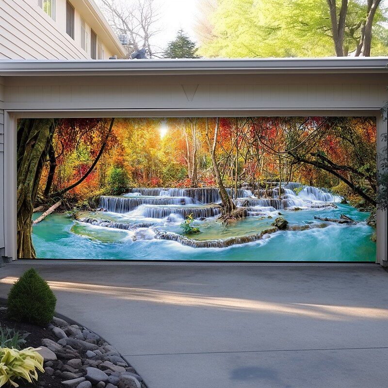 Tapestry Blanket Wall Hangings Forest Rustic Cottagecore 3D Bedroom Living Room Dorm Home Decor4